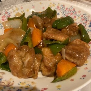 揚げない！鶏むね肉で簡単酢鶏